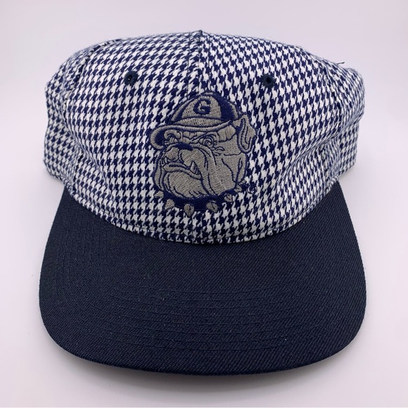 Vintage 1984 University Georgia Bulldogs Strapback Kudzu Hat Cap - Picture 1 of 6